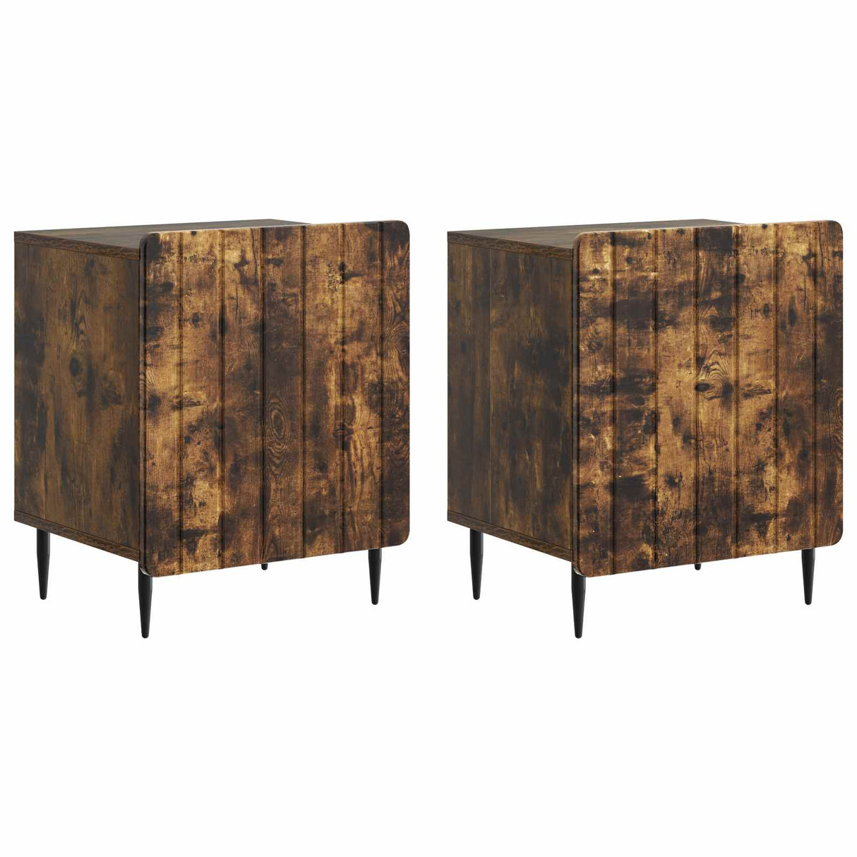 vidaXL Nachtkastje Wit 43 x 34,5 x 52 cm Bewerkt hout