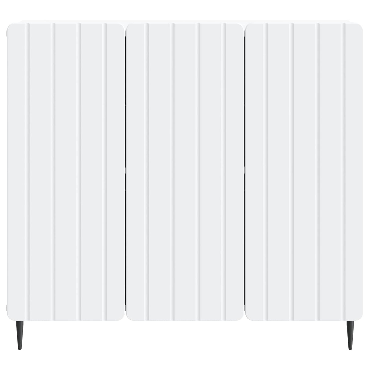 vidaXL Dressoir Wit 89 x 34,5 x 82 cm Bewerkt hout