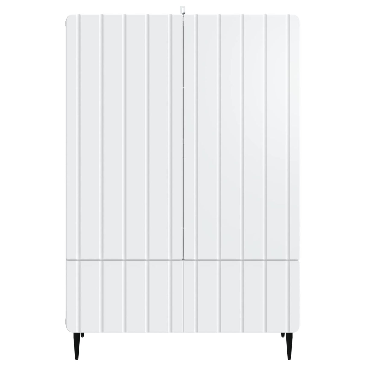 vidaXL Dressoir met lade Wit 66 x 34,5 x 97 cm Bewerkt hout