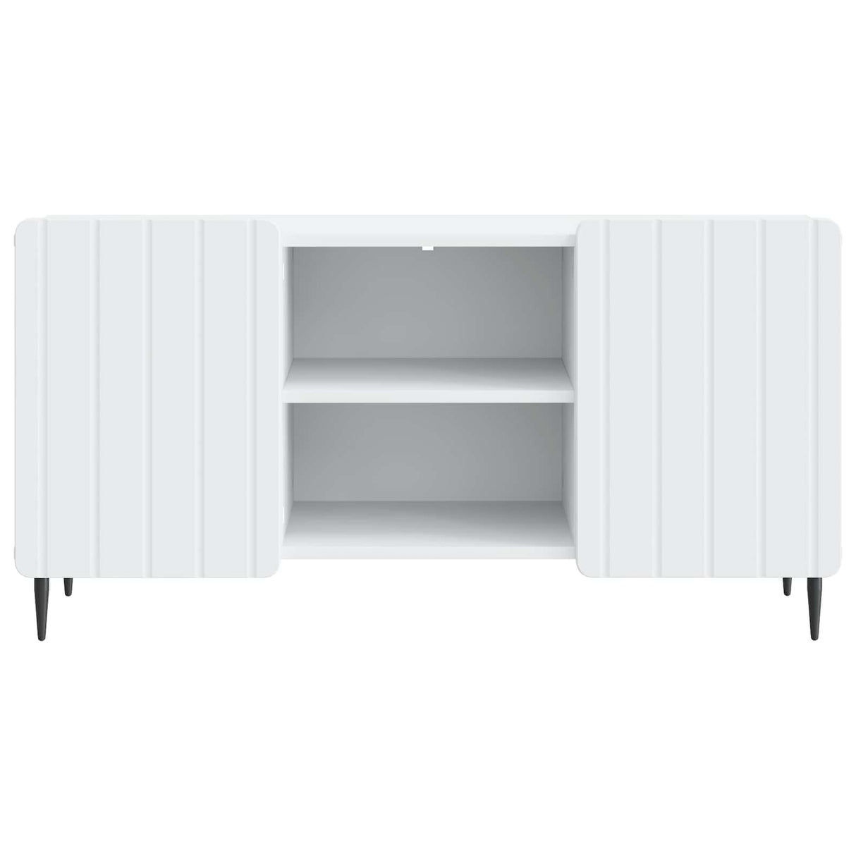 vidaXL TV Kast Wit 102 x 34,5 x 52 cm Bewerkt hout