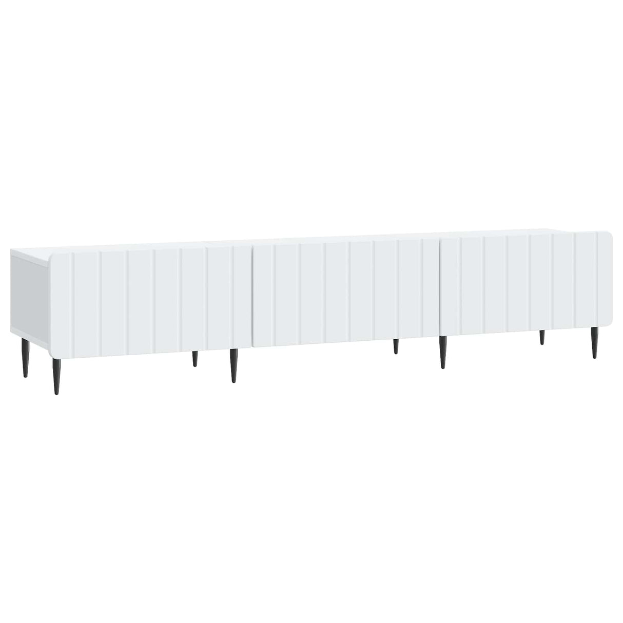 vidaXL TV Kast met lade Wit 147 x 34,5 x 32 cm Bewerkt hout