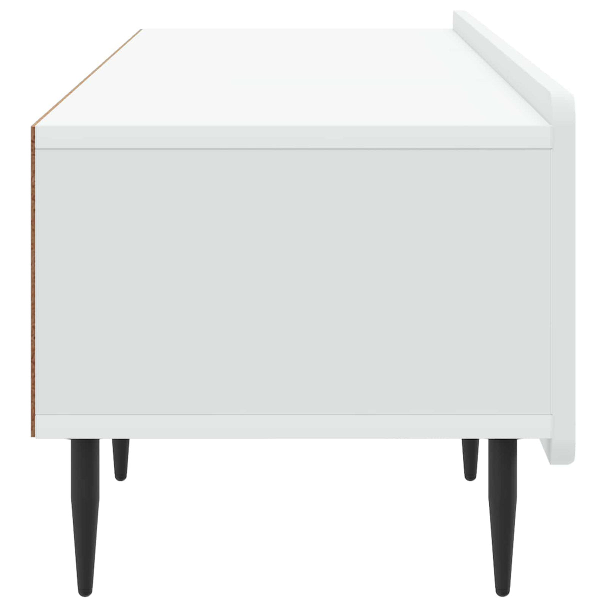 vidaXL TV Kast met lade Wit 147 x 34,5 x 32 cm Bewerkt hout