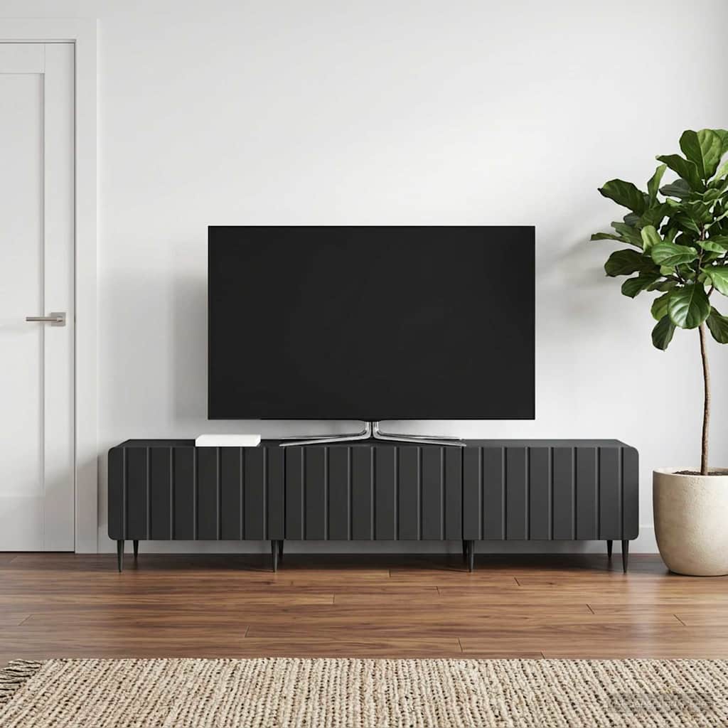 vidaXL TV Kast met lade Wit 147 x 34,5 x 32 cm Bewerkt hout