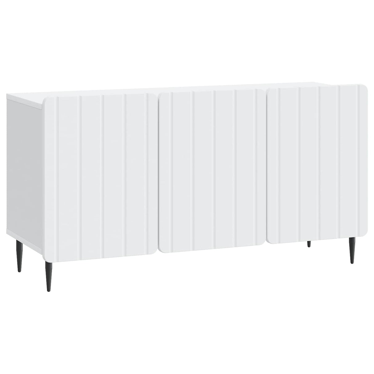 vidaXL TV Kast Wit 99 x 34,5 x 52 cm Bewerkt hout