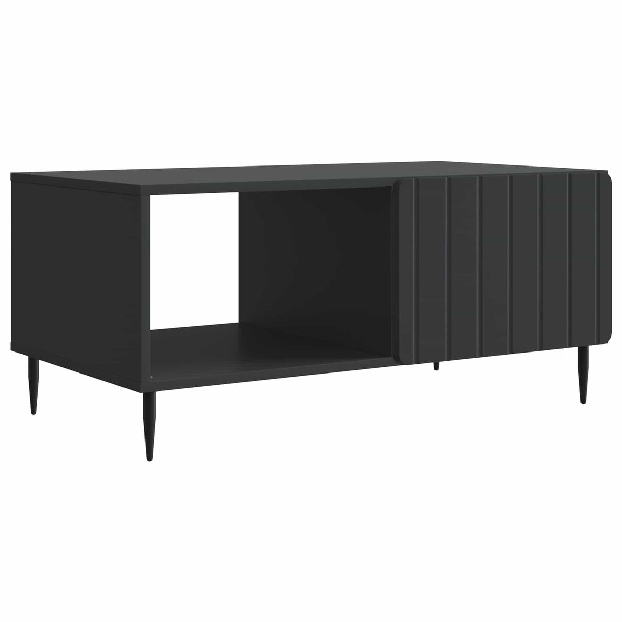 vidaXL Salontafel Wit 90 x 50 x 40 cm Bewerkt hout