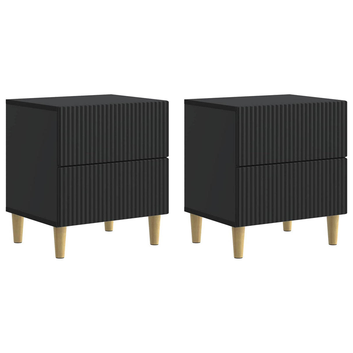 vidaXL Nachtkastje met lade Wit 43 x 34,5 x 48 cm Bewerkt hout