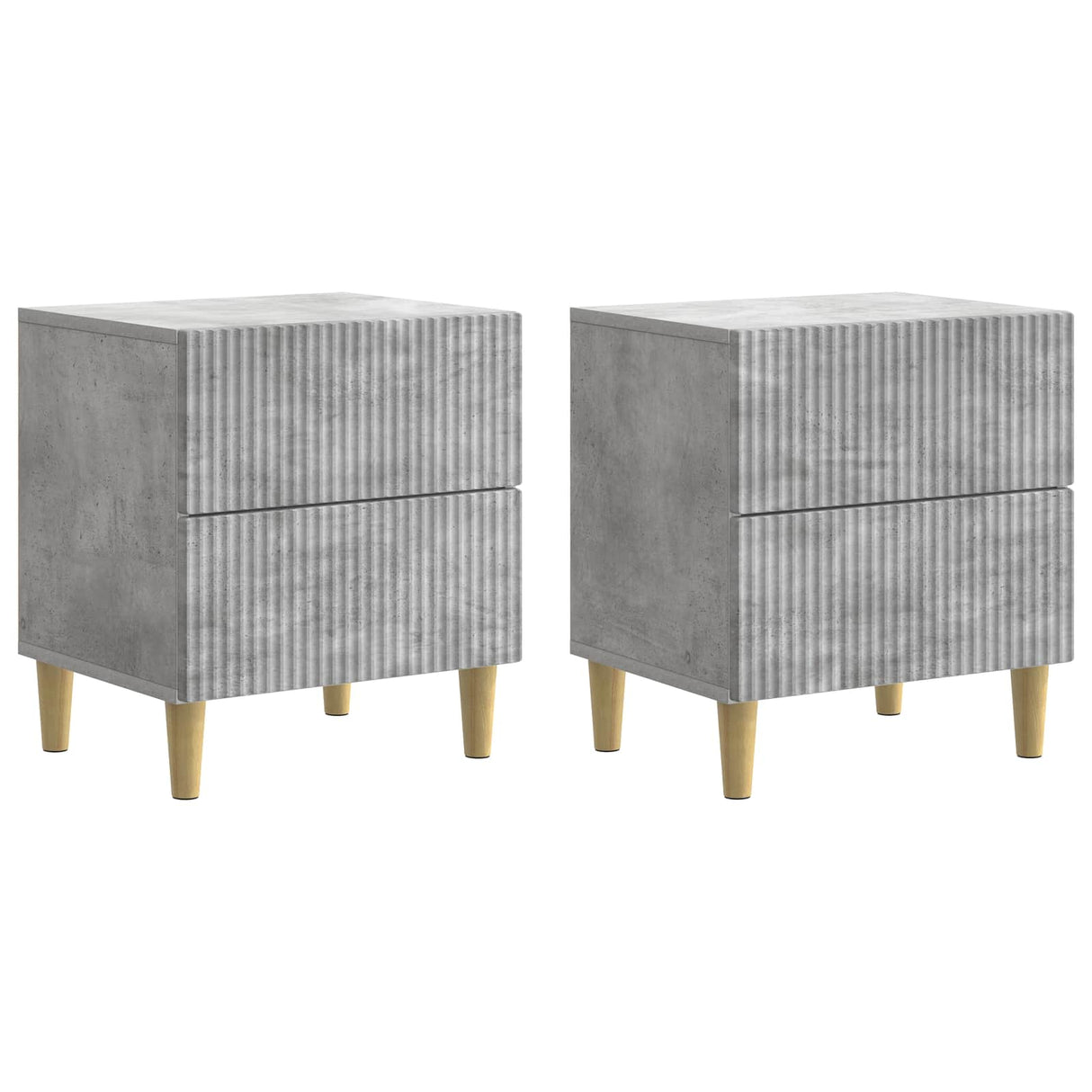 vidaXL Nachtkastje met lade Wit 43 x 34,5 x 48 cm Bewerkt hout