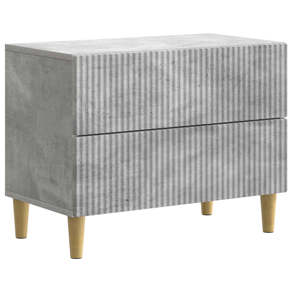vidaXL Nachtkastje met lade Wit 62 x 34,5 x 48 cm Bewerkt hout