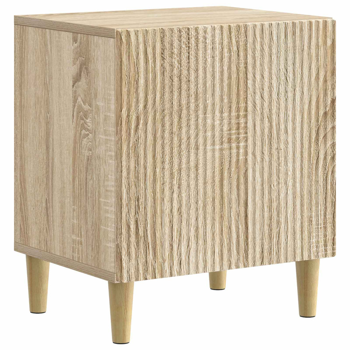 vidaXL Nachtkastje 2 pcs Wit 43 x 34,5 x 50 cm Bewerkt hout