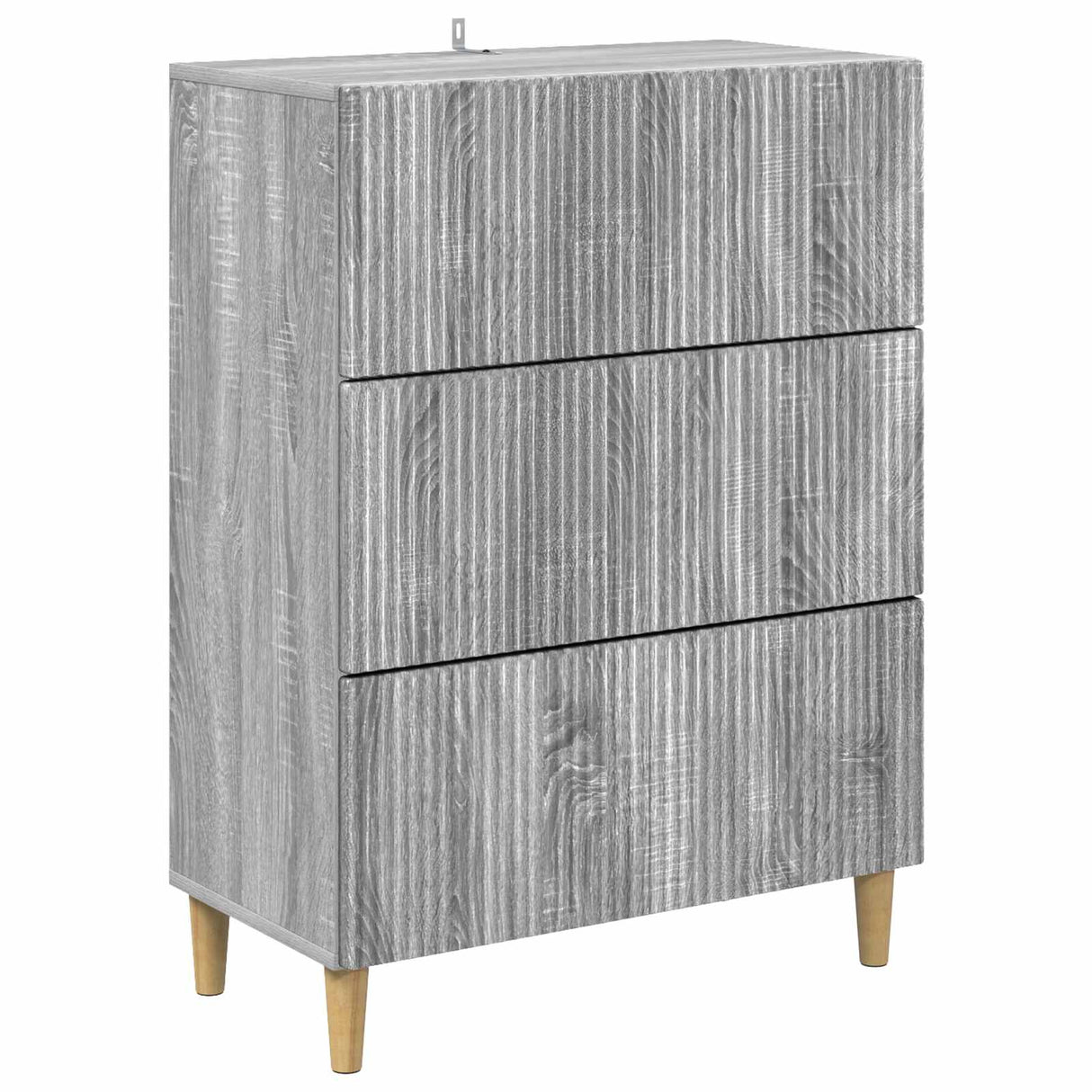 vidaXL Ladekast Wit 66 x 34,5 x 90 cm Bewerkt hout