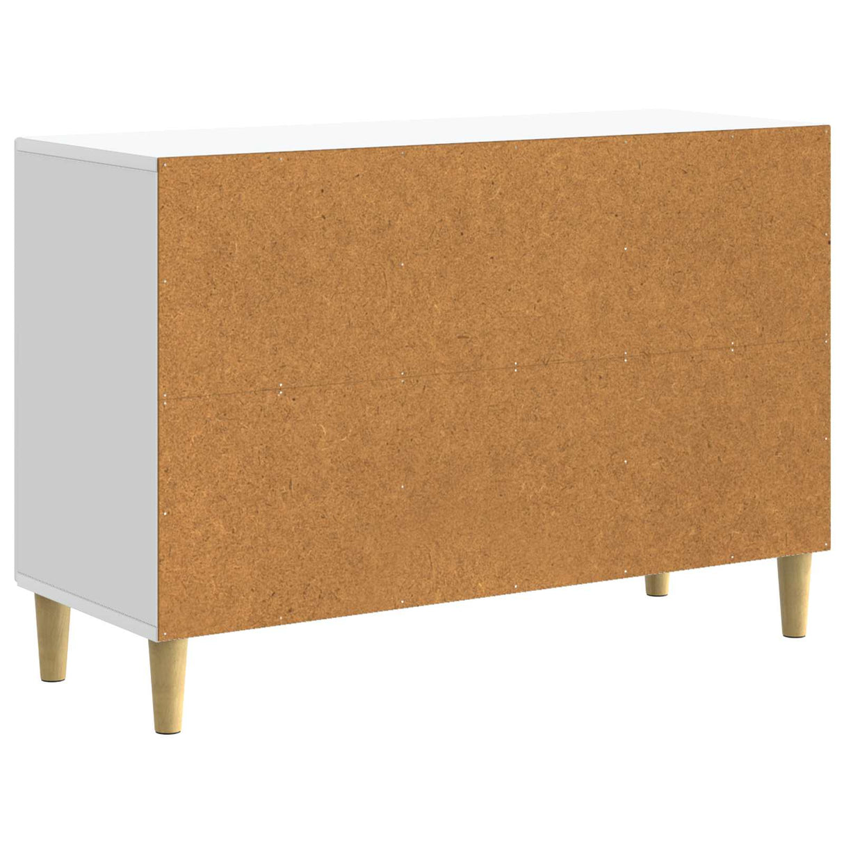 vidaXL Dressoir met lade Wit 89 x 34,5 x 60 cm Bewerkt hout