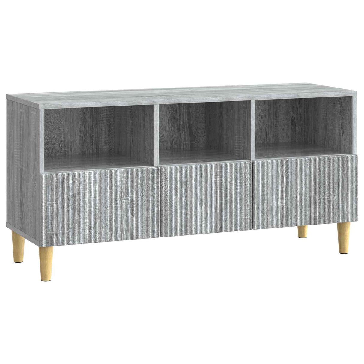 vidaXL TV Kast met lade Grijs sonoma 102 x 34,5 x 50 cm Bewerkt hout