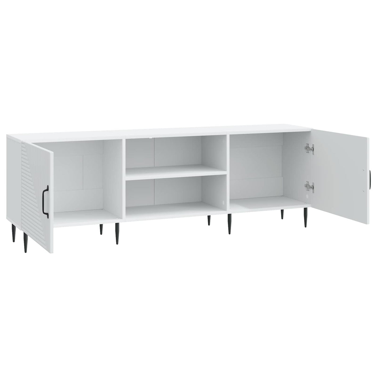 vidaXL TV Cabinet White 150 x 31 x 50 cm Engineered Wood