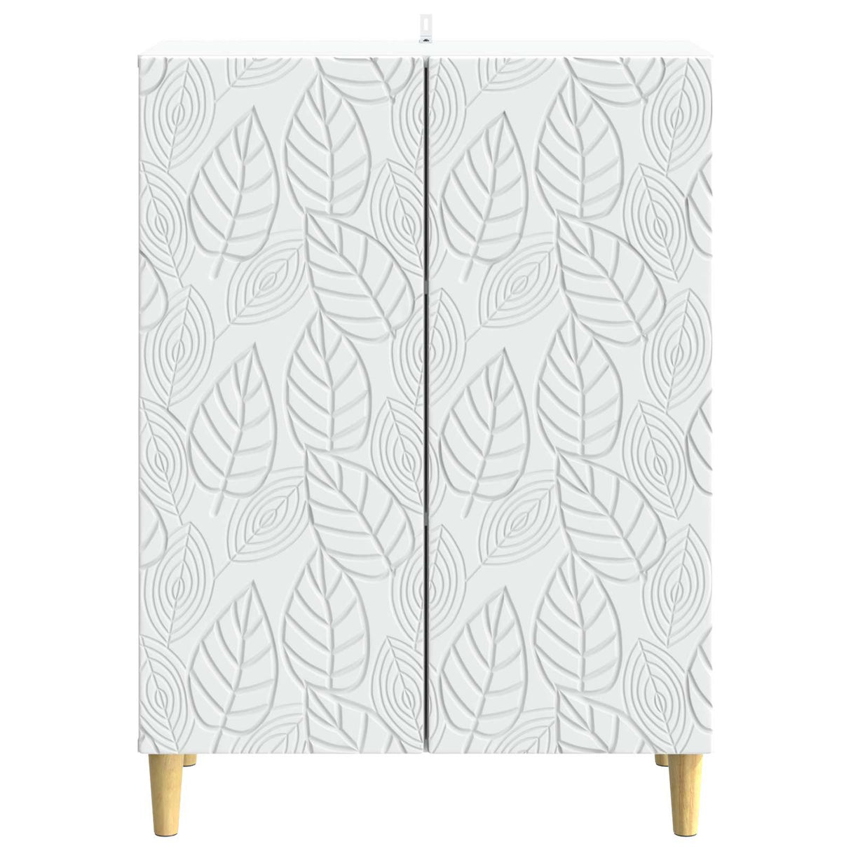 vidaXL Dressoir Wit 66 x 34,5 x 90 cm Bewerkt hout