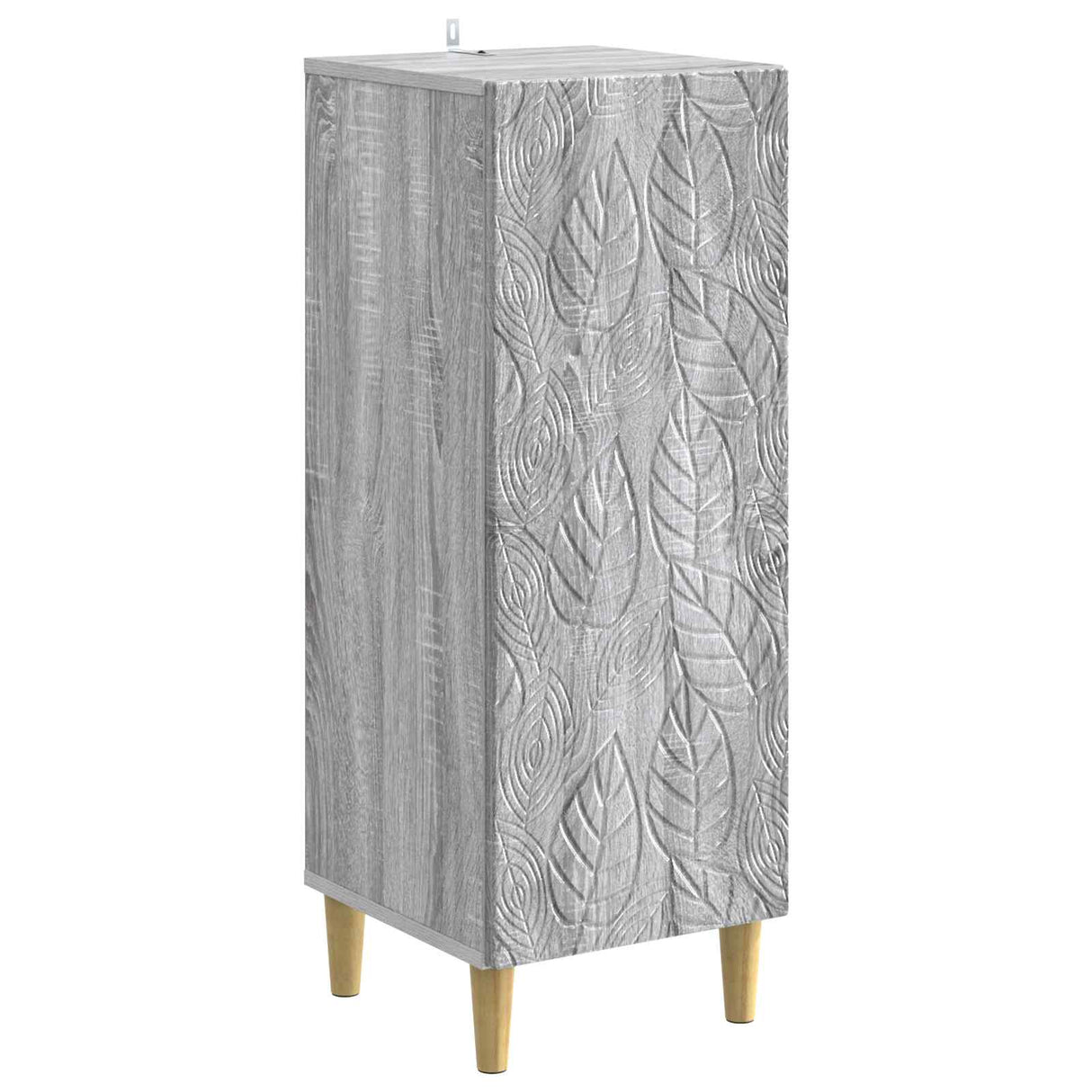 vidaXL Dressoir Wit 33 x 34,5 x 90 cm Bewerkt hout