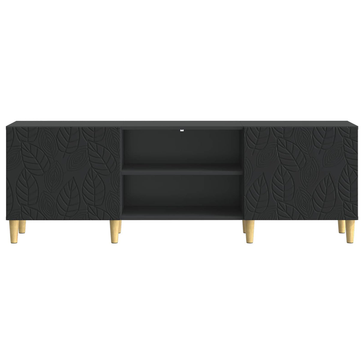 vidaXL TV Kast 150 x 31 x 50 cm Zwart Bewerkt hout