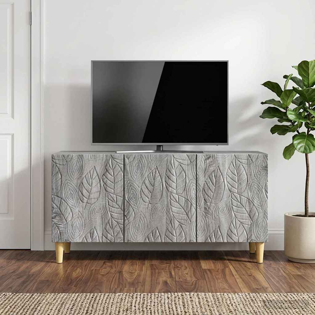 vidaXL TV Kast 99 x 34,5 x 50 cm Wit Bewerkt hout
