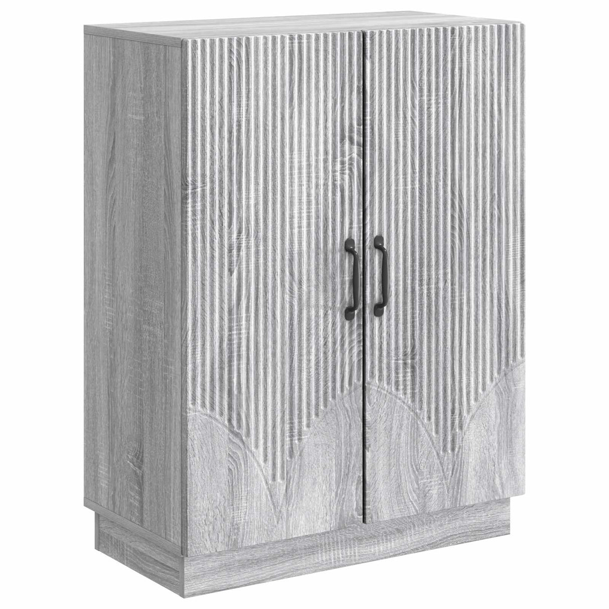 vidaXL Dressoir Zwart 66 x 34,5 x 87 cm Bewerkt hout