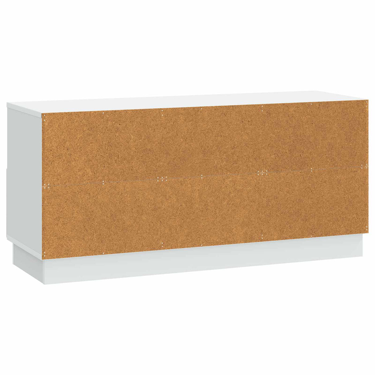 vidaXL TV Cabinet with Drawer White 102x34.5x47 cm Engineered Wood