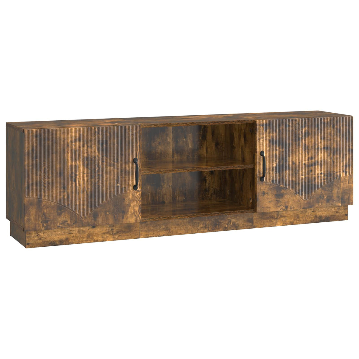 vidaXL TV Cabinet Black 150x31x47 cm Engineered Wood