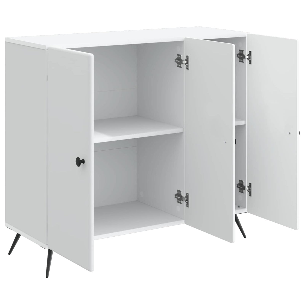 vidaXL Sideboard White 89 x 34.5 x 80 cm Engineered Wood