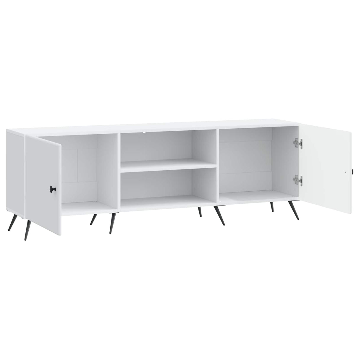 vidaXL TV Kast Wit 150 x 31 x 50 cm Bewerkt hout