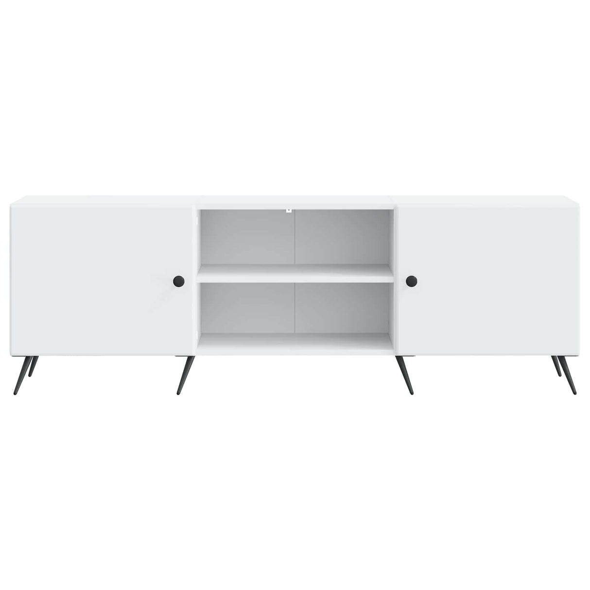 vidaXL TV Kast Wit 150 x 31 x 50 cm Bewerkt hout