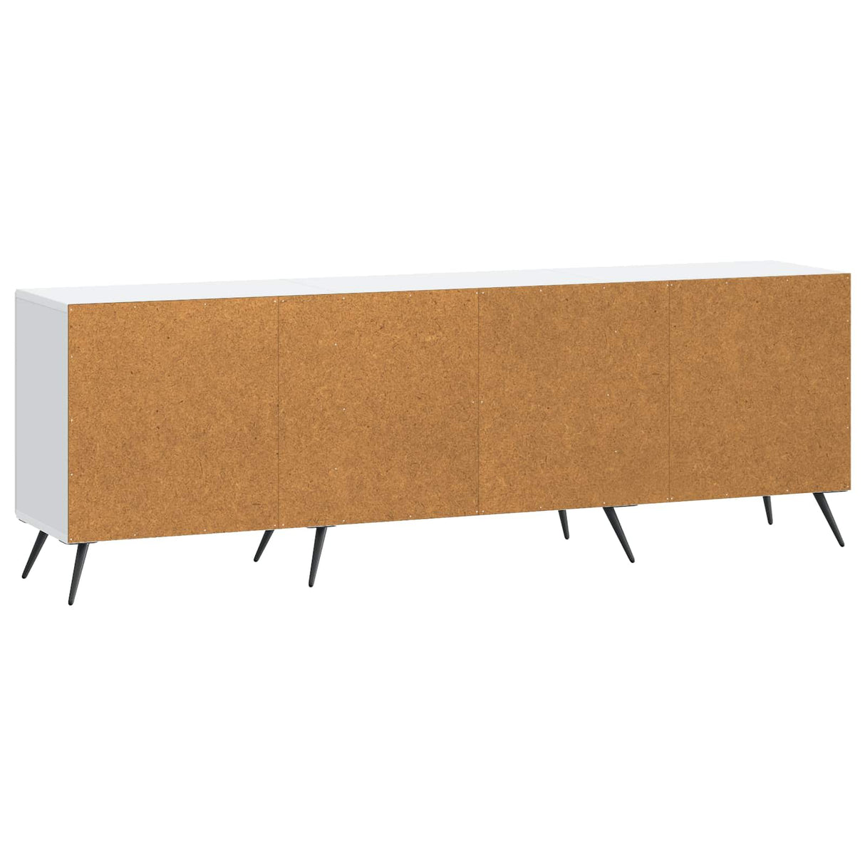 vidaXL TV Kast Wit 150 x 31 x 50 cm Bewerkt hout