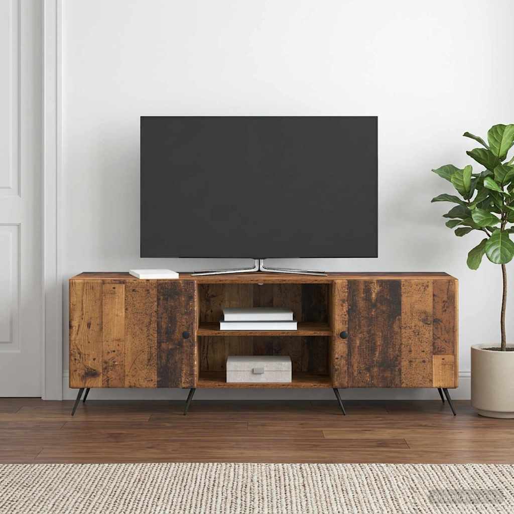 vidaXL TV Kast Wit 150 x 31 x 50 cm Bewerkt hout