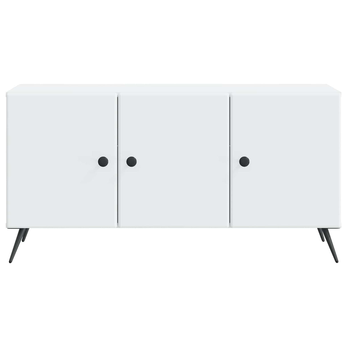 vidaXL TV Cabinet White 99 x 34.5 x 50 cm Engineered Wood