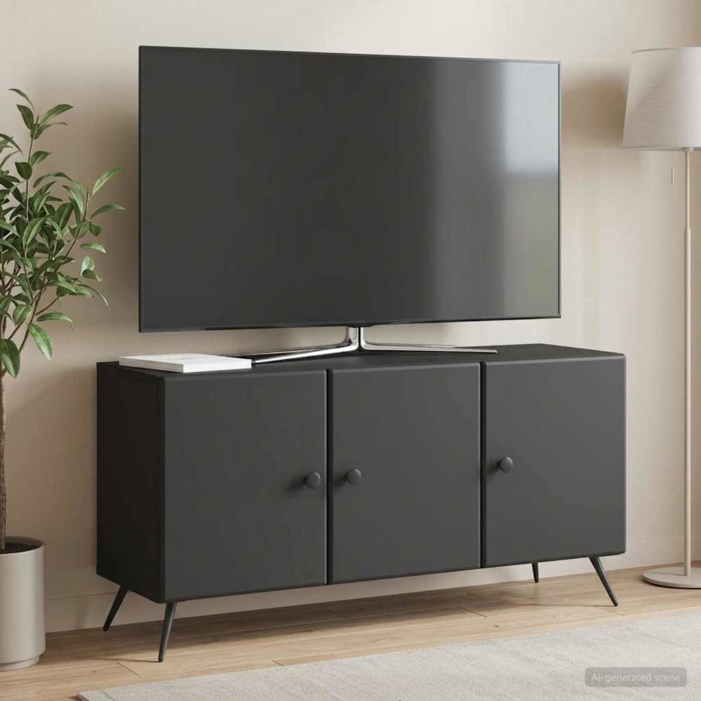 vidaXL TV Cabinet White 99 x 34.5 x 50 cm Engineered Wood