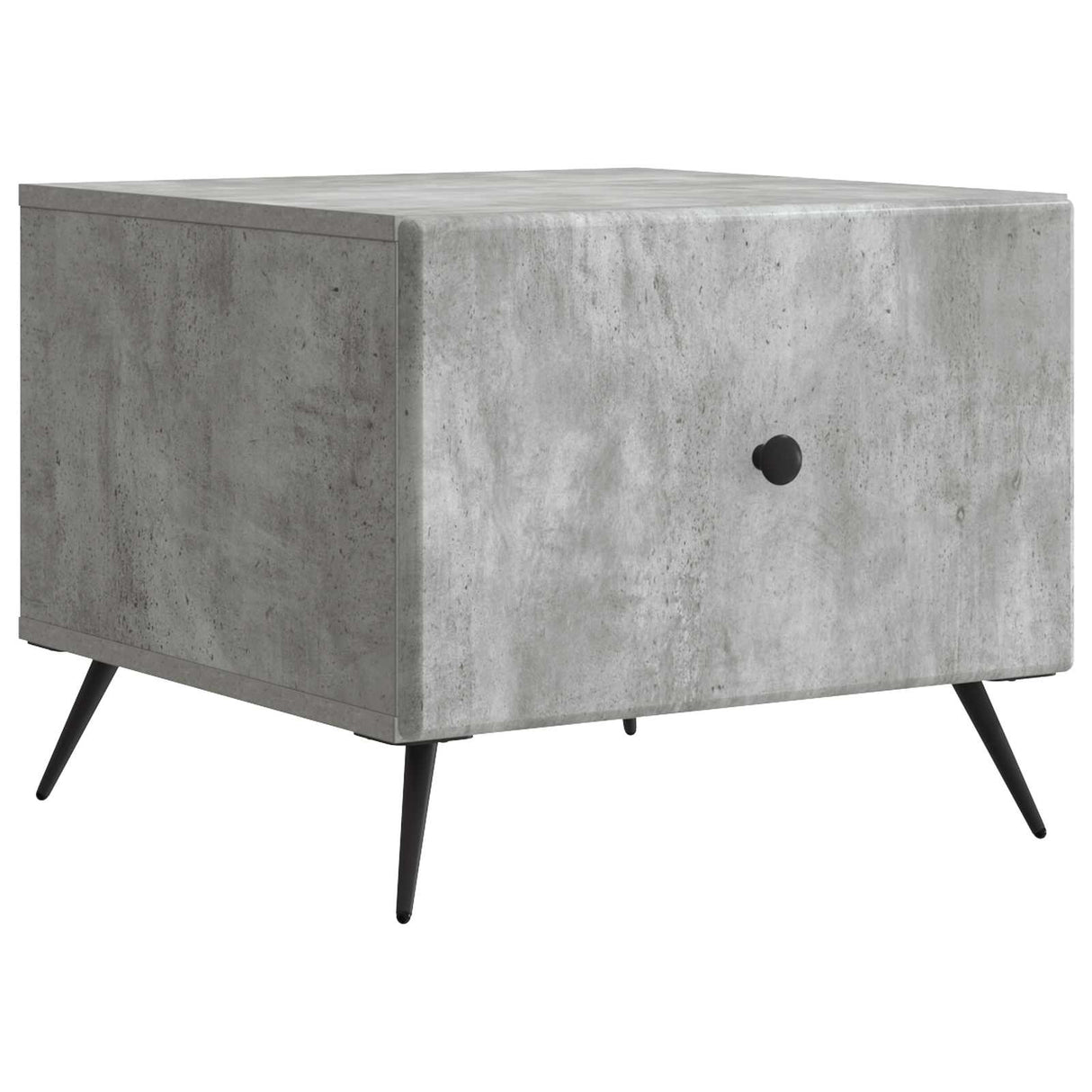 vidaXL Salontafel met lade Zwart 49 x 50 x 40 cm Bewerkt hout