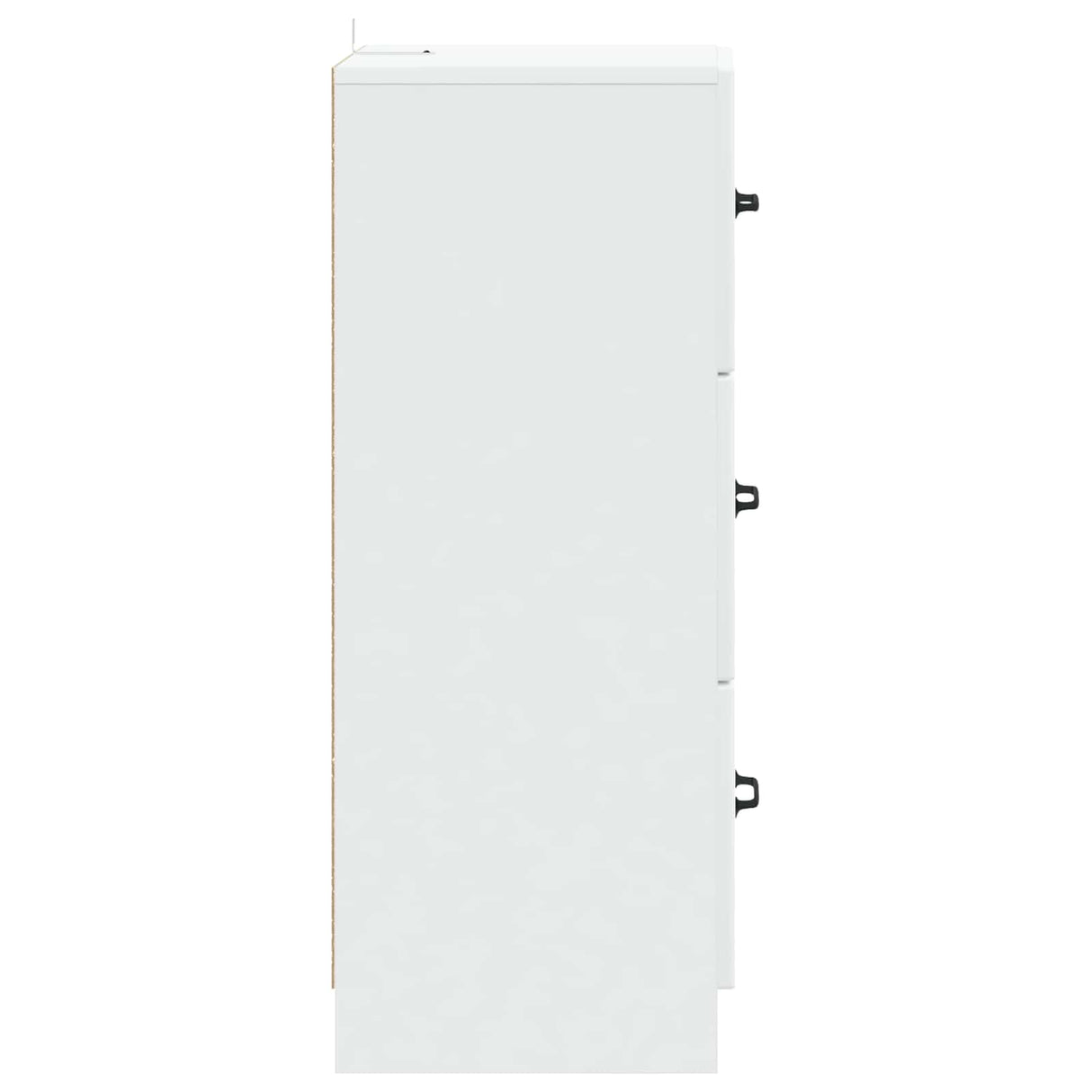 vidaXL Chest of Drawers White 33x34.5x87 cm Engineered Wood