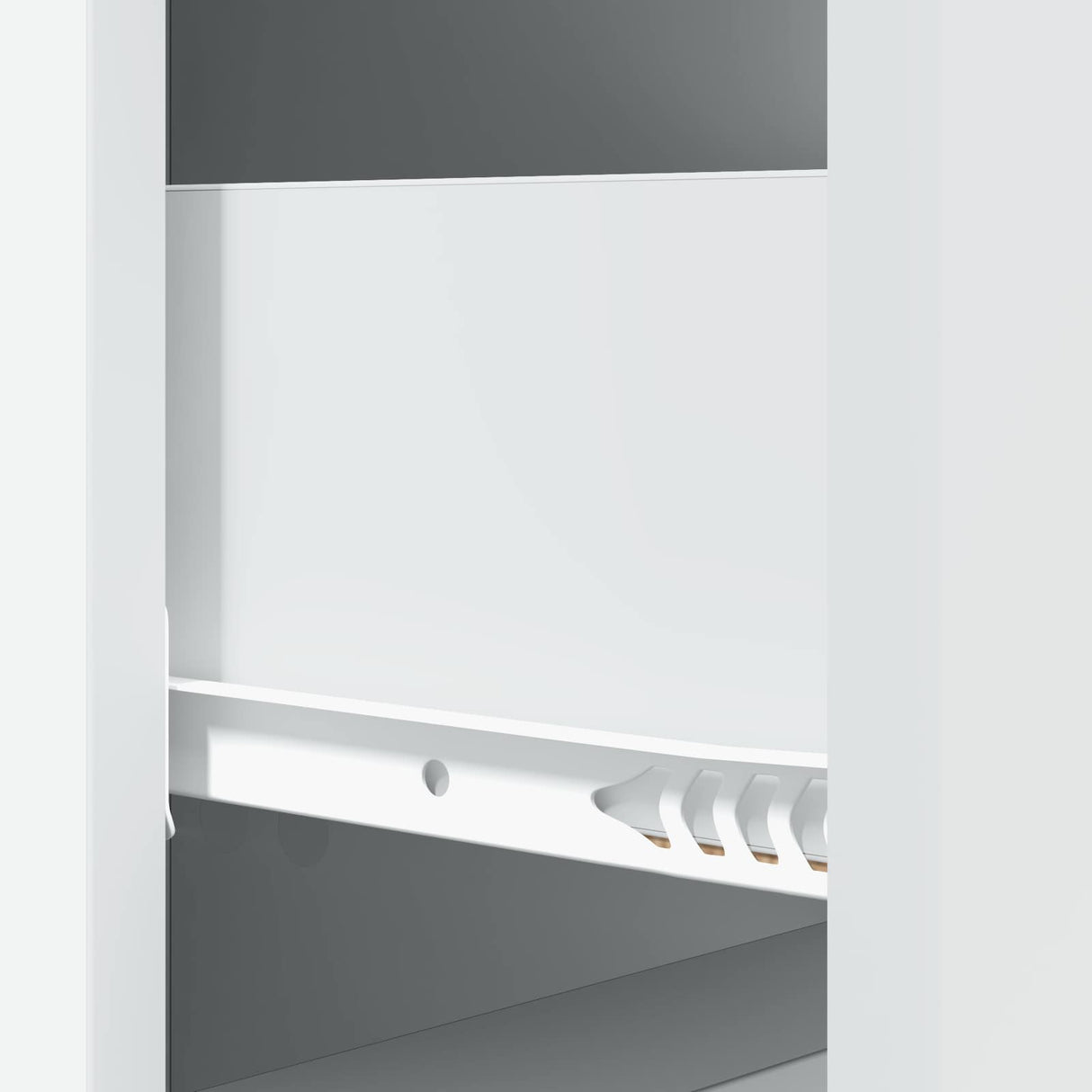 vidaXL Chest of Drawers White 33x34.5x87 cm Engineered Wood