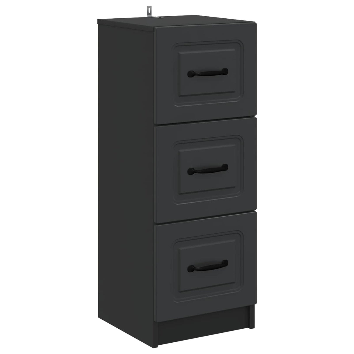 vidaXL Chest of Drawers White 33x34.5x87 cm Engineered Wood