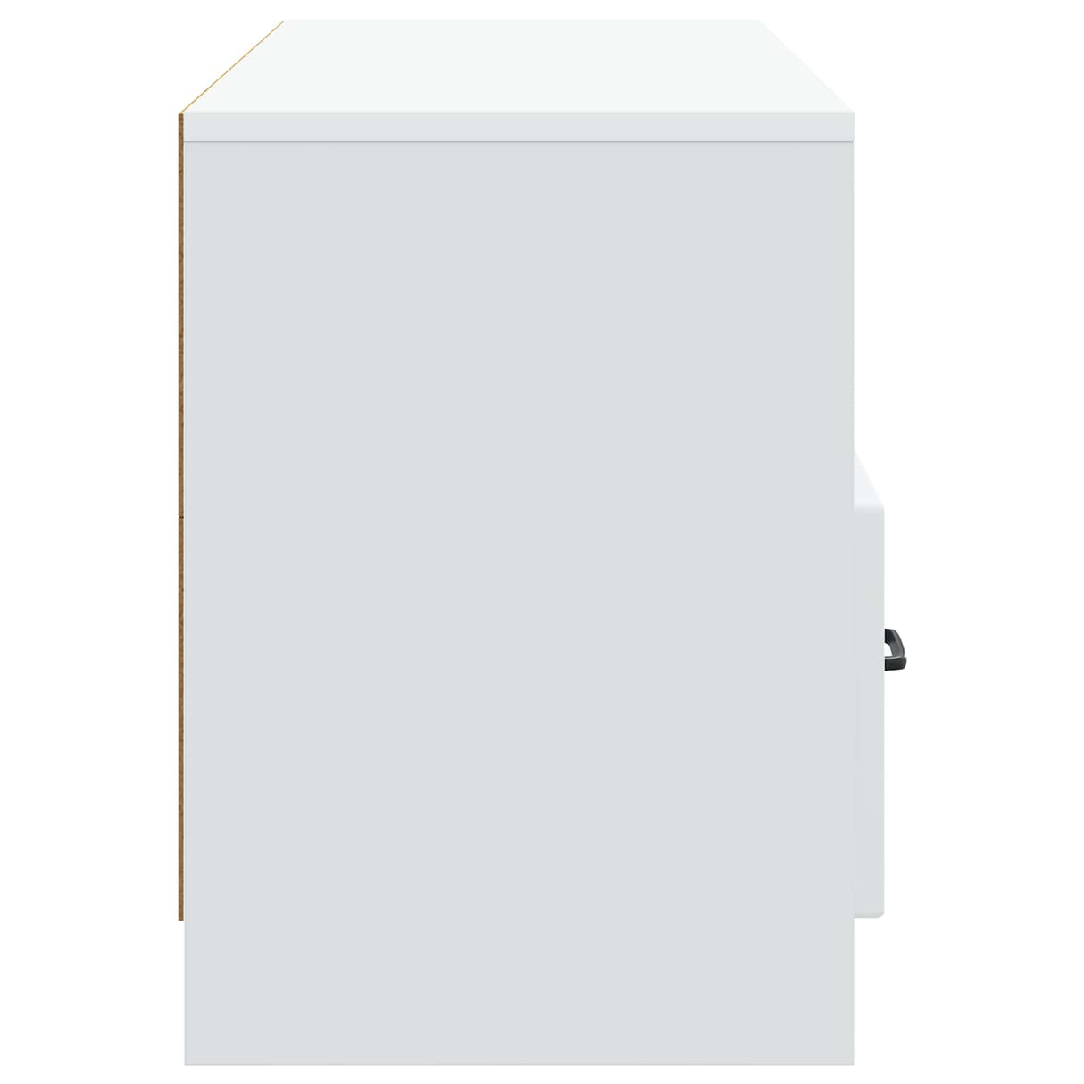 vidaXL TV Kast met lade Wit 102 x 34,5 x 47 cm Bewerkt hout