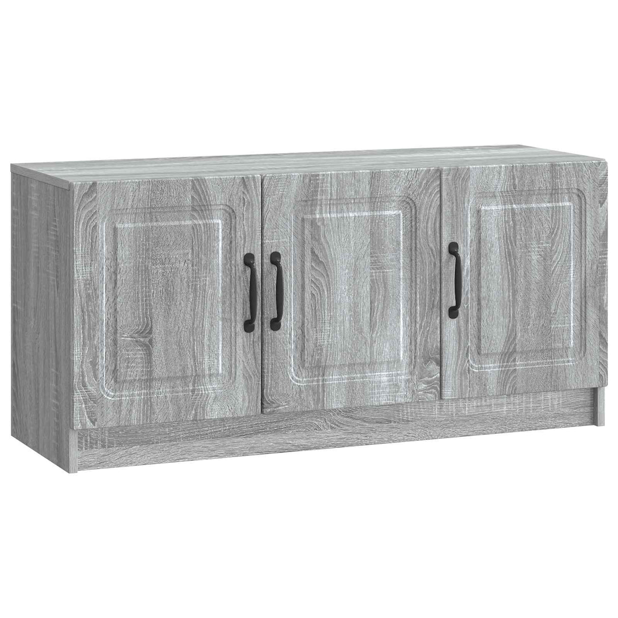 vidaXL TV Kast Zwart 99 x 34,5 x 47 cm Bewerkt hout