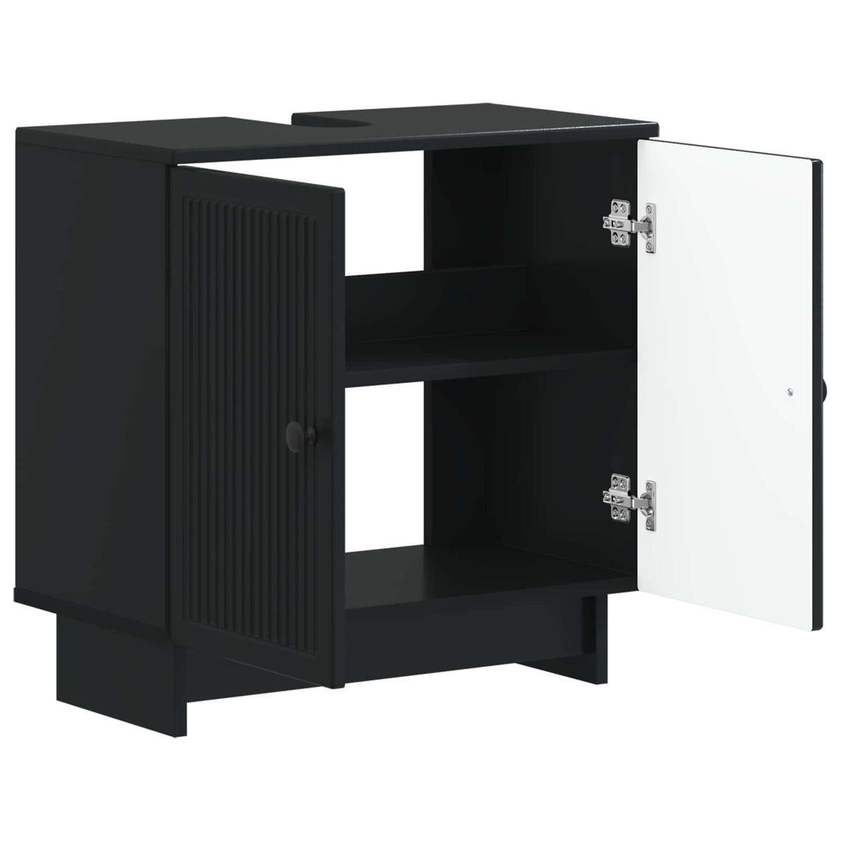 vidaXL Wastafel kabinet voor de badkamer UTRECHT Wit