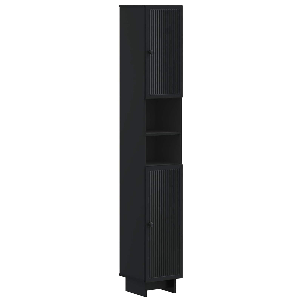 vidaXL Badkamerkast met Open Plank EDE Wit 30 x 31 x 190 cm