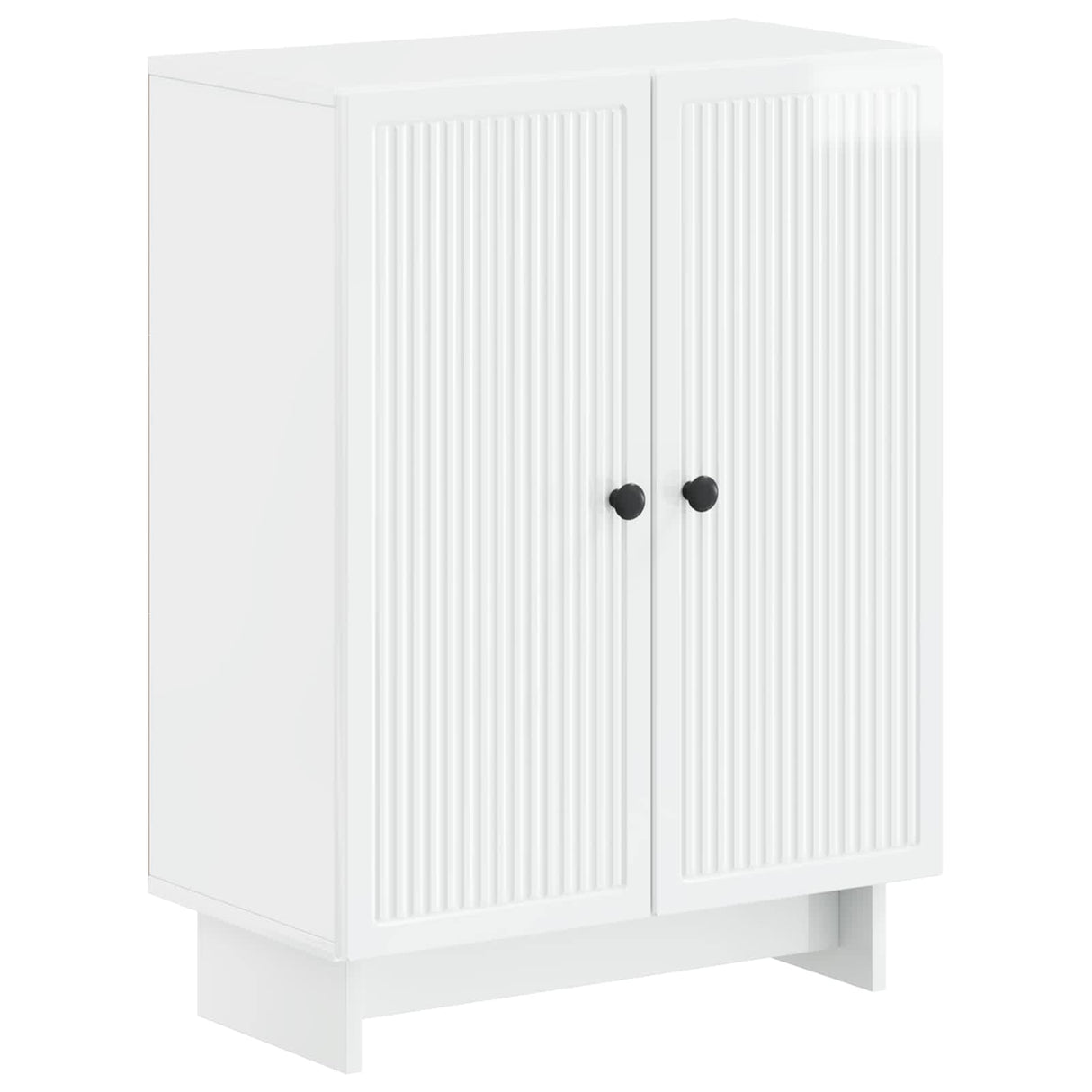 vidaXL Bathroom Storage Cabinet EDE White 59.5x31x80 cm Engineered Wood