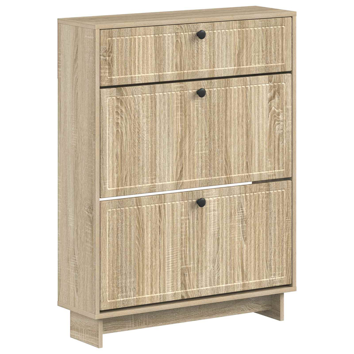 vidaXL Schoenenkast EDE 78 x 24 x 103 cm Bewerkt hout Wit