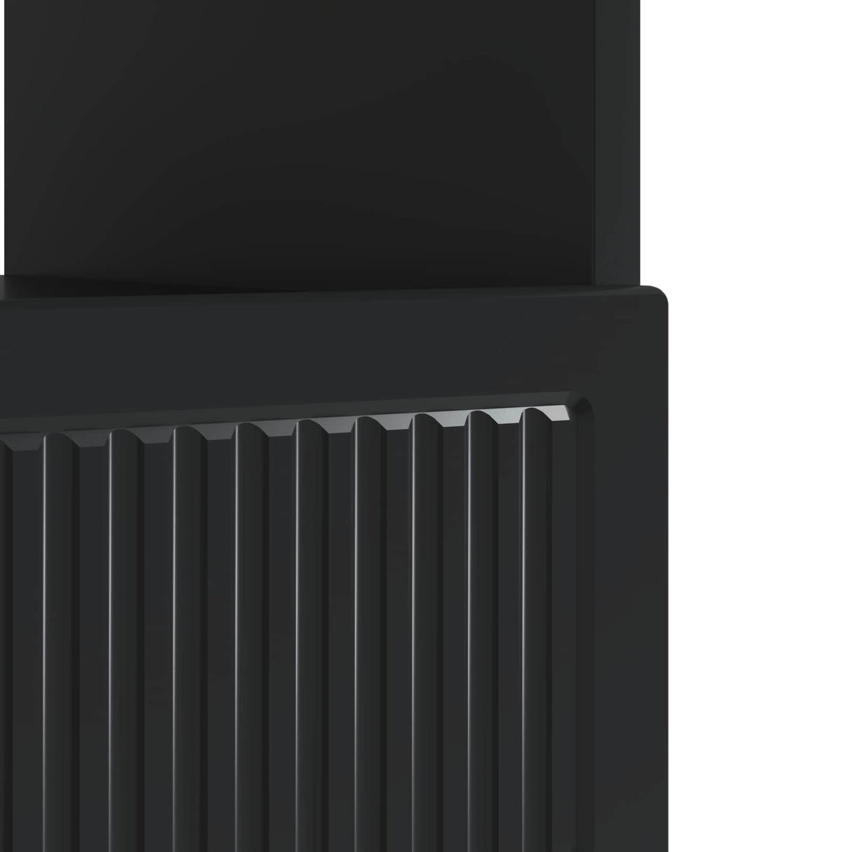 vidaXL LED tv-meubel Wit Bewerkt hout