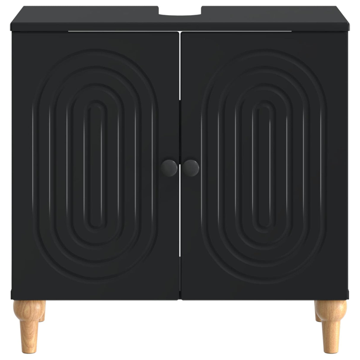 vidaXL Wastafel kabinet voor de badkamer ALKMAAR Wit