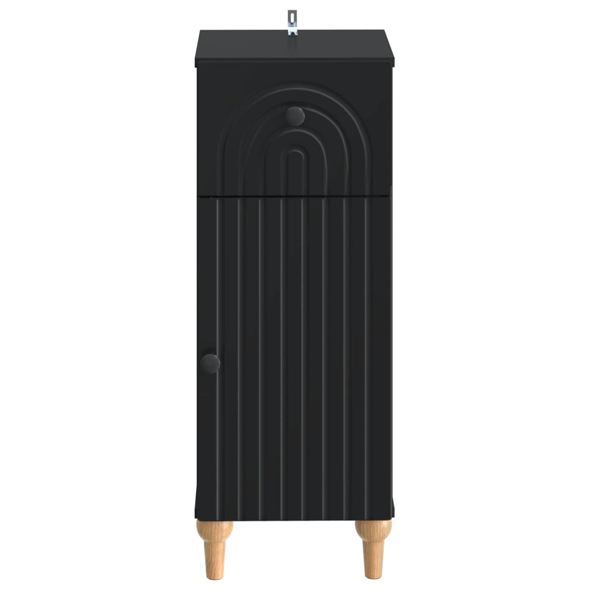 vidaXL Bathroom Storage Cabinet ALKMAAR White 30 x 31 x 80 cm Engineered Wood