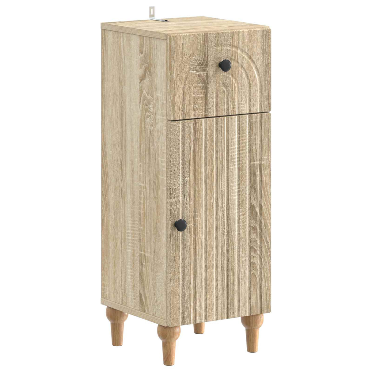 vidaXL Bathroom Storage Cabinet ALKMAAR White 30 x 31 x 80 cm Engineered Wood