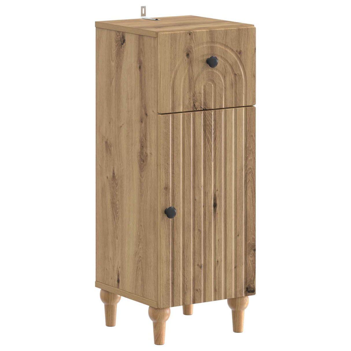 vidaXL Bathroom Storage Cabinet ALKMAAR White 30 x 31 x 80 cm Engineered Wood