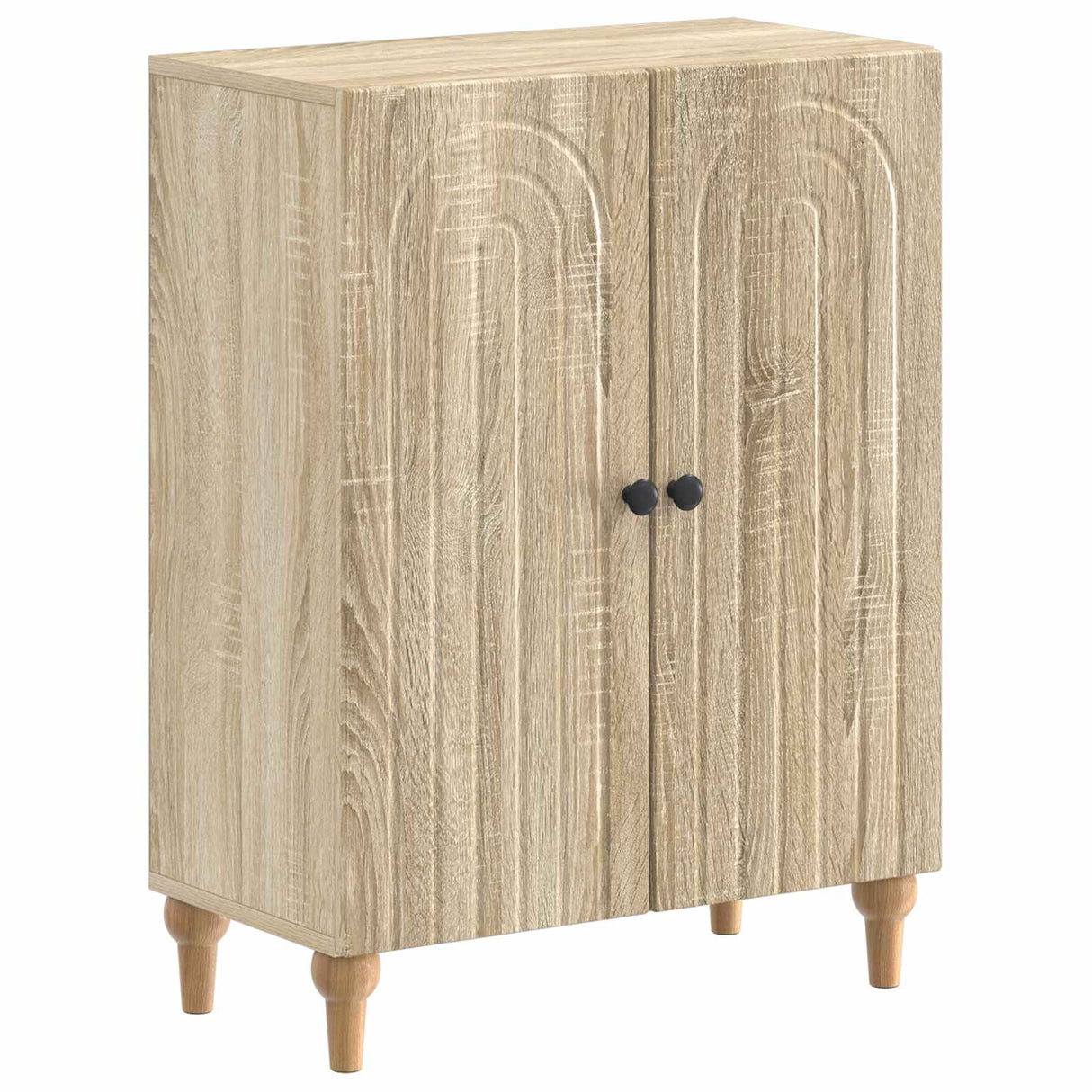 vidaXL Badkamer Opbergkast ALKMAAR Wit 59,5 x 31 x 80 cm Bewerkt hout