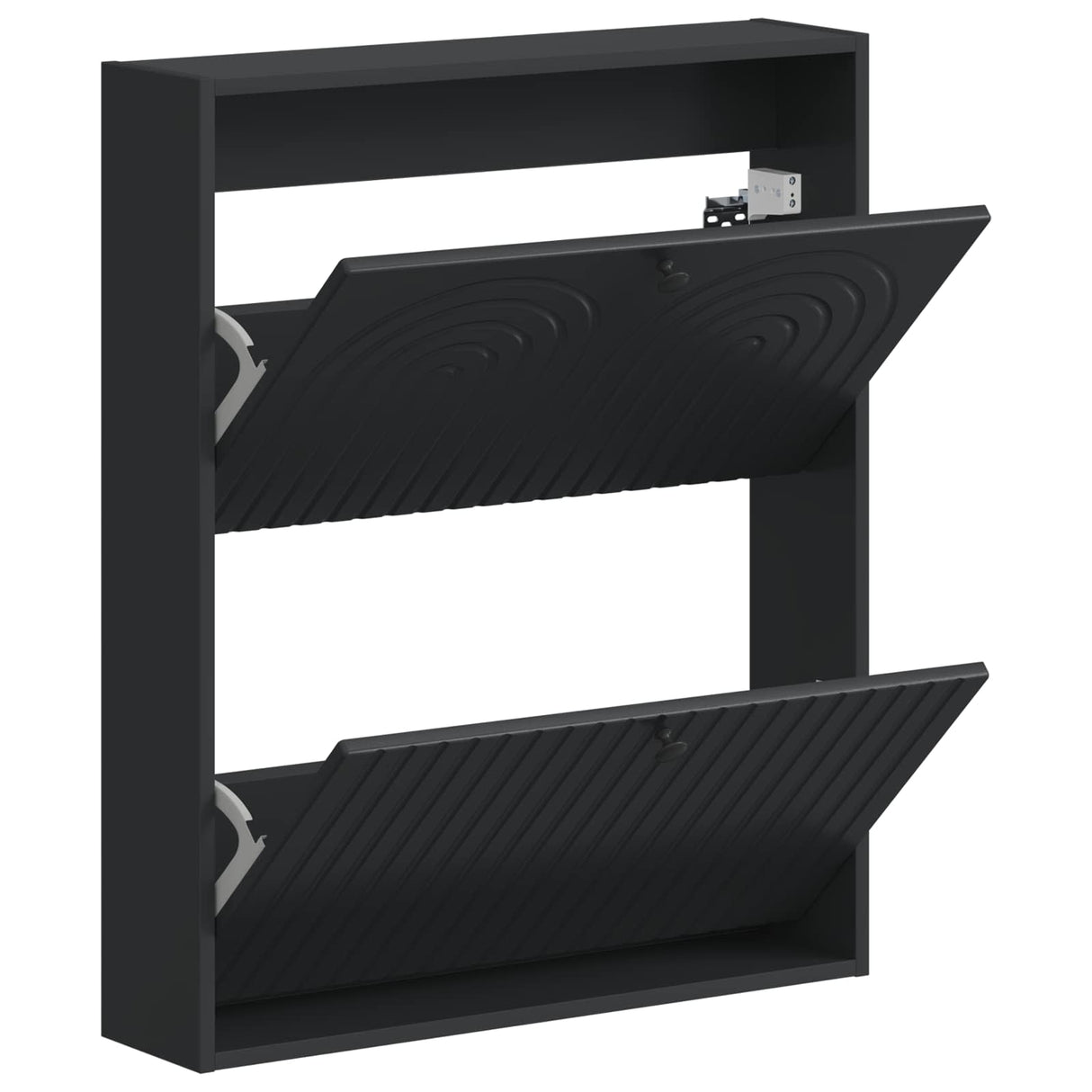 vidaXL Wandgemonteerde Schoenenkast ALKMAAR 71 x 17 x 86 cm Wit