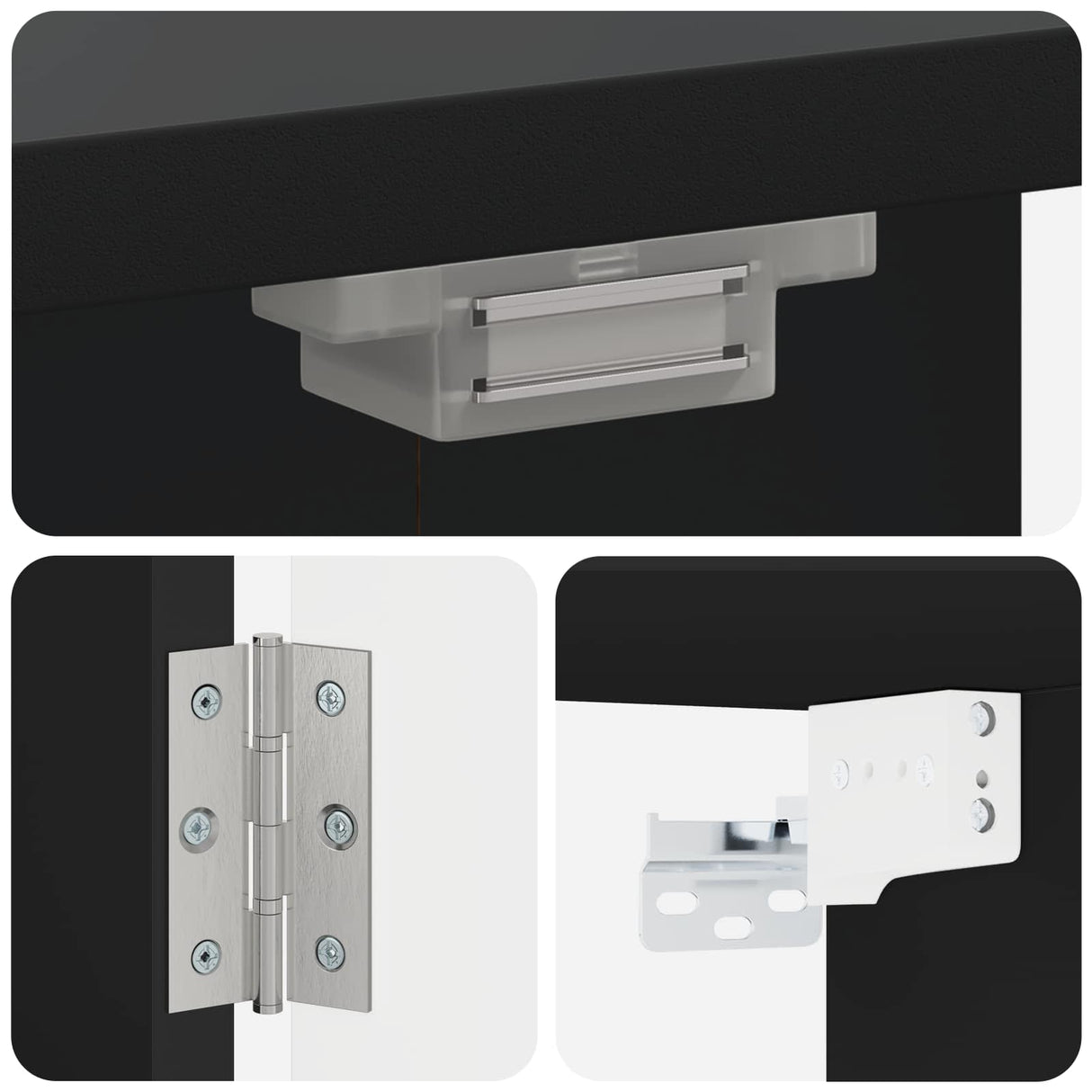 vidaXL Dartbord Kabinet ALKMAAR Wit 52,5 x 10,5 x 53,5 cm Bewerkt hout