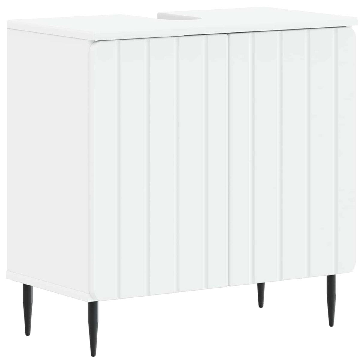 vidaXL Wastafel kabinet voor de badkamer ZWOLLE Wit